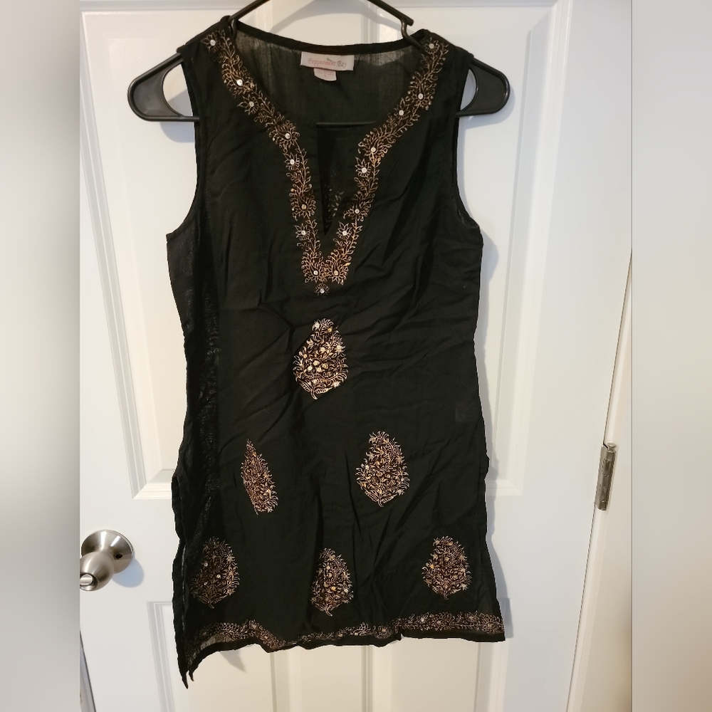Tunic with Indian designs